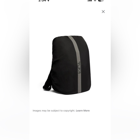 TUMI Ridgewood Backpack Grey Unisex - Picture 4 of 10